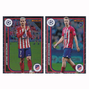 球星卡 马竞 2023-24 Topps 梅林 格列兹曼 费尔梅伦