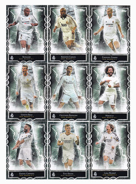 球星卡 皇马石刻传奇 2023-24 Topps 齐达内 C罗 克罗斯 莫德里奇