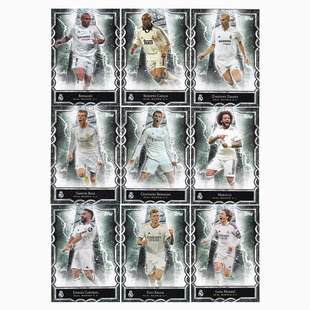 球星卡 皇马石刻传奇 2023-24 Topps 齐达内 C罗 克罗斯 莫德里奇