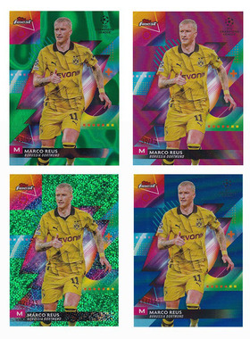 球星卡 罗伊斯 99编 绿蓝折 2023-24 Topps finest 多特蒙德传奇