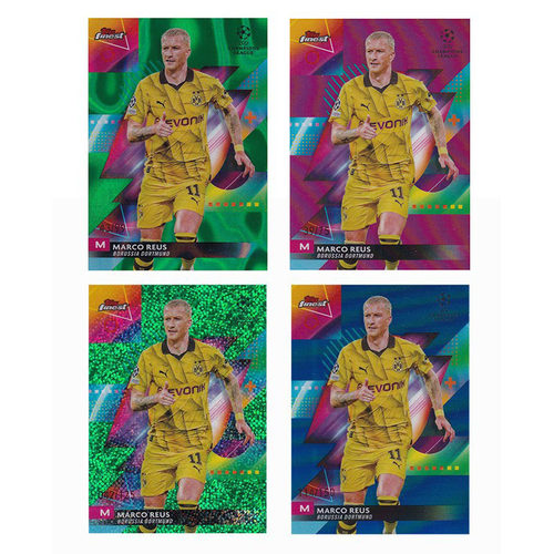 球星卡 罗伊斯 99编 绿蓝折 2023-24 Topps finest 多特蒙德传奇