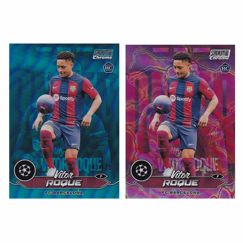 球星卡 罗克 175编 蓝折 RC新秀 2023-24 Topps 竞技场 巴塞罗那