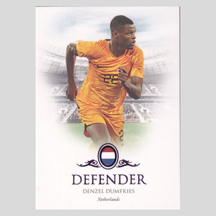 球星卡 邓弗里斯 后防特卡 32编 紫平行 2023 福特拉 荷兰 国米