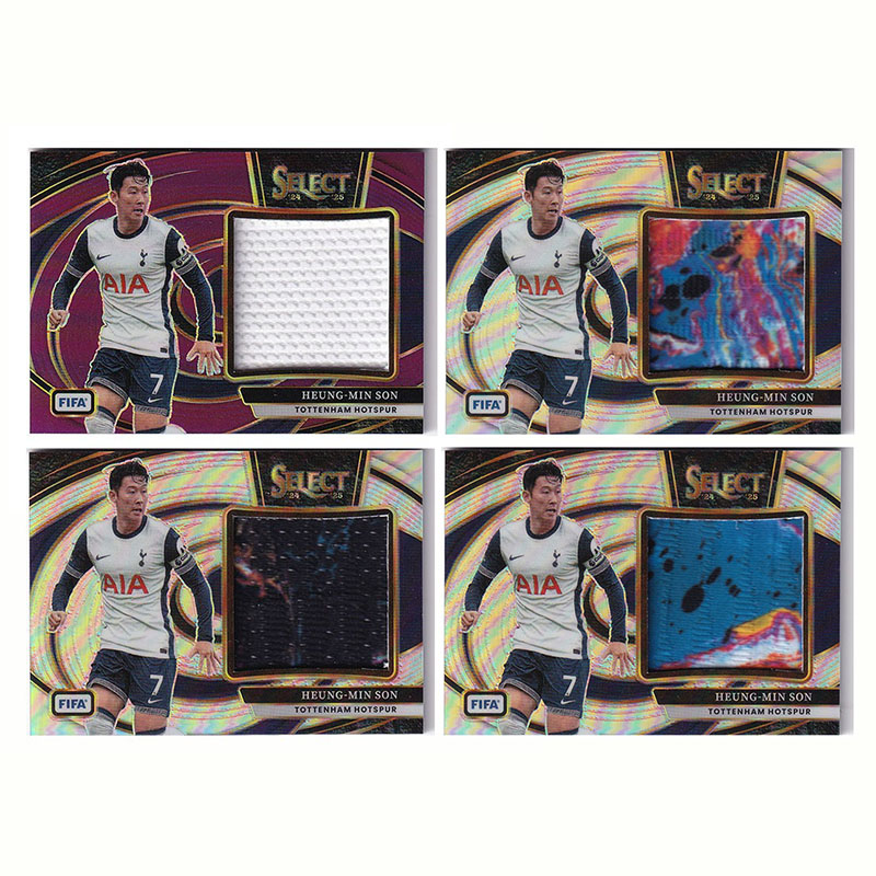 球星卡 孙兴慜 49编紫折 球衣物料 2024-25 select FIFA 热刺队长