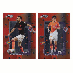 球星卡 王建明 萨里奇 2024中体卡业 中超 青岛海牛