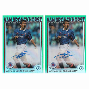 球星卡 范布隆克霍斯特 99编 签字 2024-25 Topps UCC 流浪者