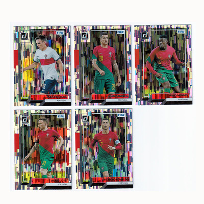 球星卡 C罗 坎塞洛 若塔 瀑布折 2022-23 DONRUSS FIFA 葡萄牙