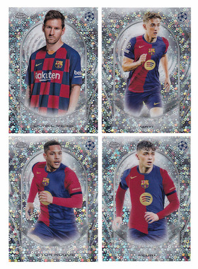球星卡 梅西 加维 佩德里 终极舞台 2024-25 Topps ucc 巴塞罗那