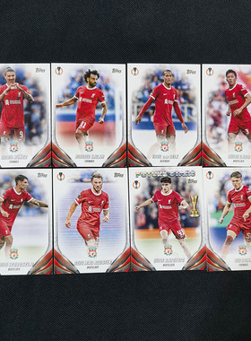 球星卡 利物浦 2023-24 Topps UCC欧战 萨拉赫 范戴克 努涅斯