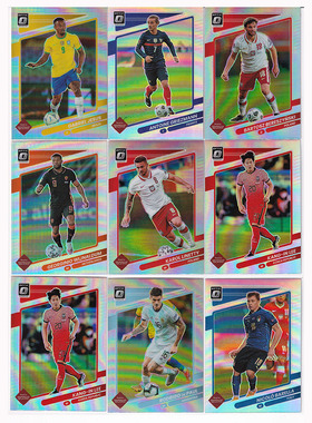 球星卡2021-22 PANINI OPTIC银折 巴雷拉 李刚仁 格列兹曼 德保罗