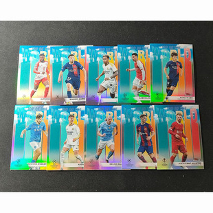 Topps finest哈兰德 居莱尔 李刚仁 球星卡 加维 世界之巅2023