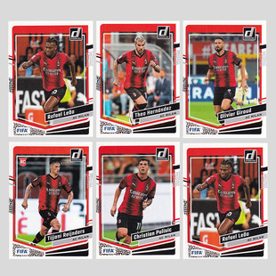 球星卡 AC米兰 2023-24 donruss 莱奥 吉鲁 普利西奇 特奥