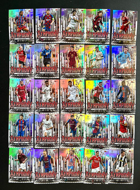 球星卡 交响乐 梅西 内马尔 贝林厄姆 亚马尔 2025 topps finest