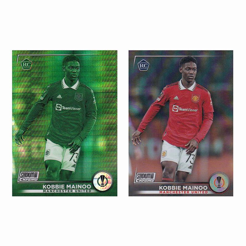 球星卡 梅努 199编 夜光折 RC新秀 2022-23 topps 竞技场 曼联