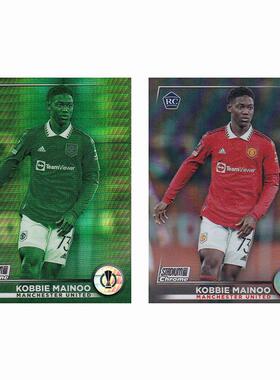 球星卡 梅努 199编 夜光折 RC新秀 2022-23 topps 竞技场 曼联