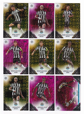 球星卡 纽卡联 金球折2023-24 Topps UCC 米利 特里皮尔 吉马良斯