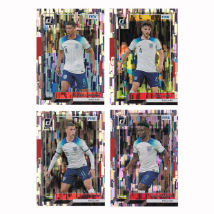 球星卡 英格兰 瀑布折 2022-23 PANINI 萨卡 赖斯 贝林厄姆 福登
