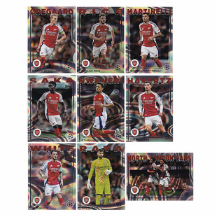 球星卡 阿森纳 雨点折2024-25 Topps UCC 哈弗茨 恩瓦内里 厄德高