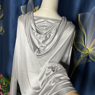 男女可穿丝滑超柔舒适面料连帽设计理念居家神器裸穿一体睡袍家居