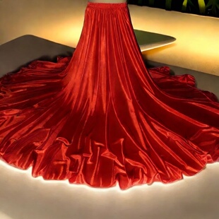 新款 男女可穿半身长裙可裹胸服长裙高端轻奢小众高级感丝滑超柔裙