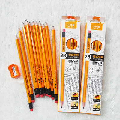 小树苗原木圆杆铅笔儿童矫正握姿