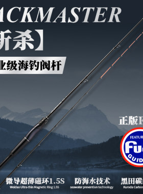 杰克马斯特大师海筏竿防海水筏钓