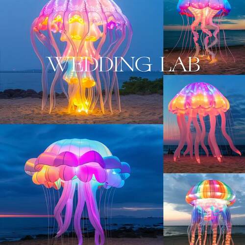 纸花橱窗陈列巨型装置摆件