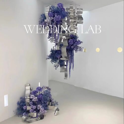 空间美学花艺造型装饰婚礼艺术装饰橱窗陈列商业美陈场景布置