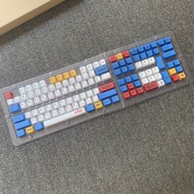 机械键盘键帽pbt热升华980小全套84/68带增补RK100键盒装104/87