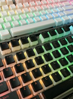 闭口字符透光机械键盘