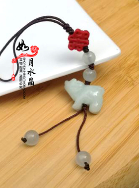 翡翠吉牛保运吊坠扭转乾坤