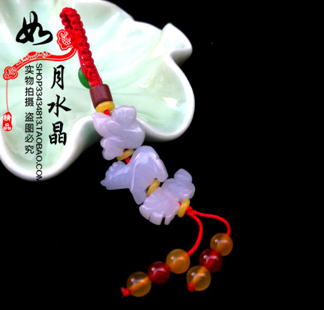 鼠随身三合六合贵人车挂钥匙扣