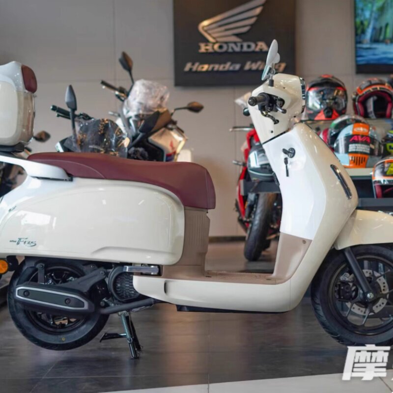 五羊本田NW F125踏板电摩专用自喷漆原车漆补漆神器划痕修复油漆