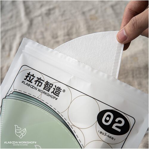 拉布锥形快流速滤纸植物纤维