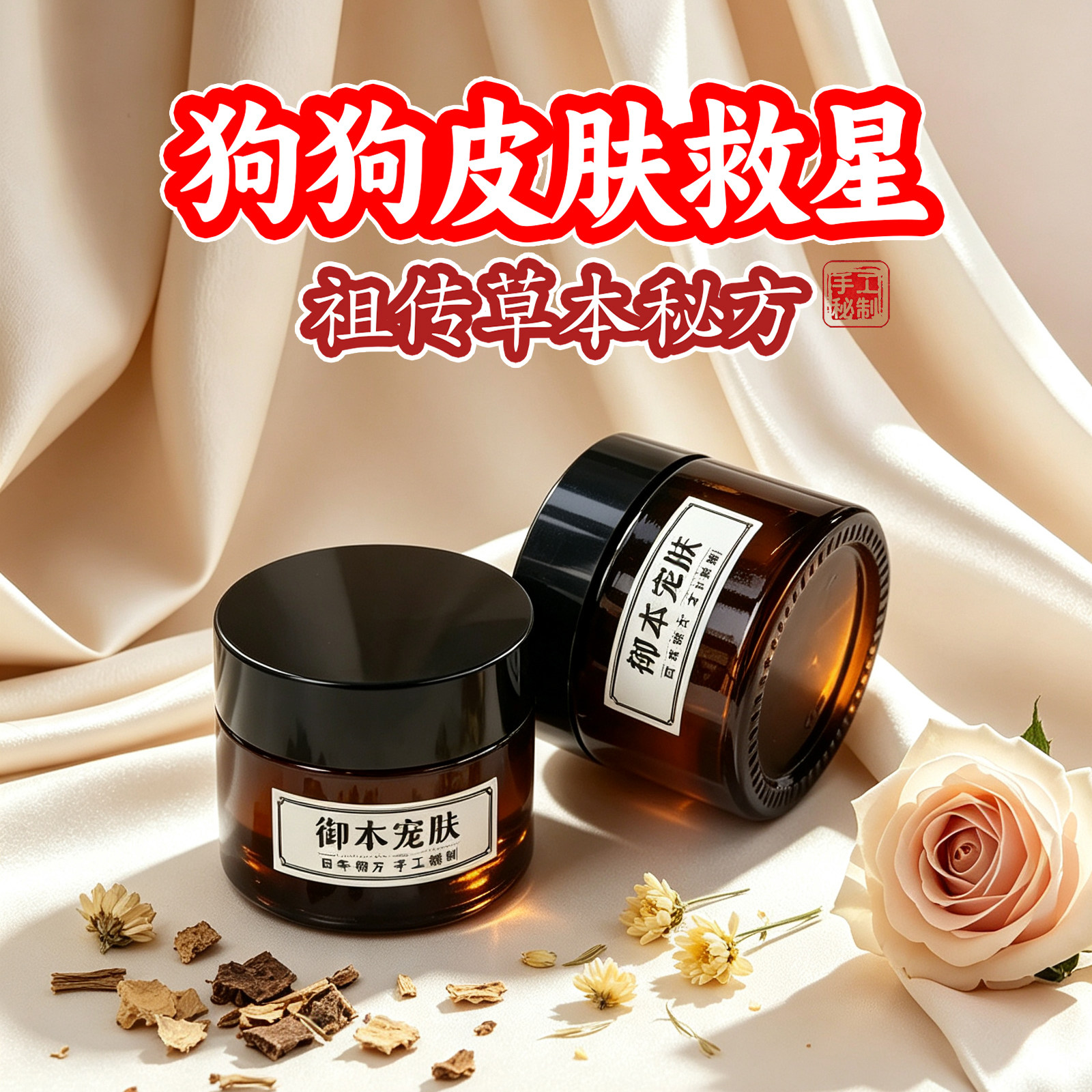 解决狗狗皮肤问题修复皮肤屏障