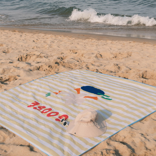 海边沙滩垫防水防沙迷你野餐布沙滩毯户外野餐垫沙滩布便携式野营