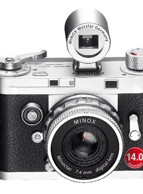 美国直购德国MINOX美乐时迷你数码相机DCC 14MP|送礼/自用精品