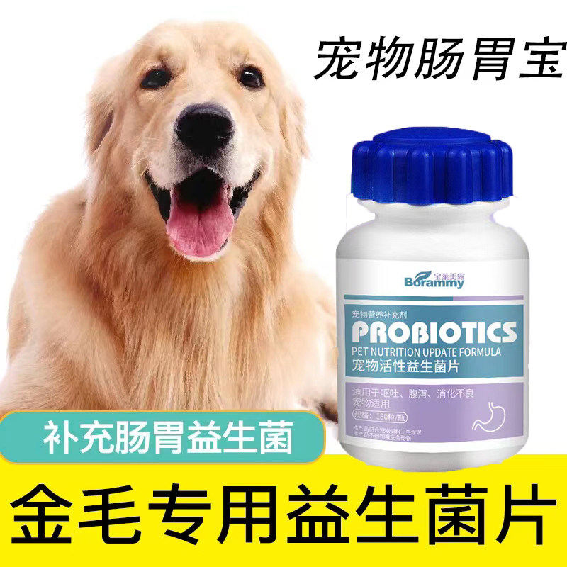 金毛专用益生菌片宠物保健益生菌狗狗肠胃宝肠道消化宝调理成幼犬