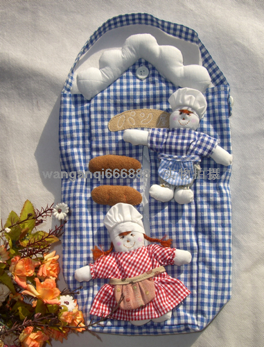 新款上架外贸纯棉出口面包房黄色