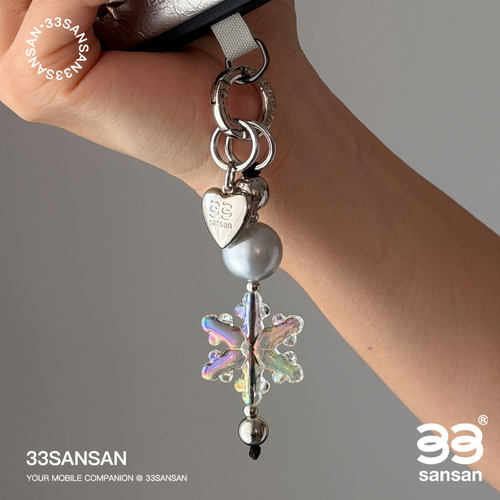 33SANSAN小巧手机链冬季搭配