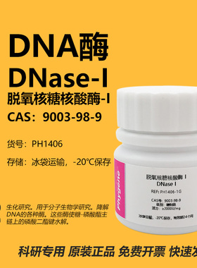 脱氧核糖核酸酶 I DNase I DNA酶 科研实验试剂 CAS:9003-98-9
