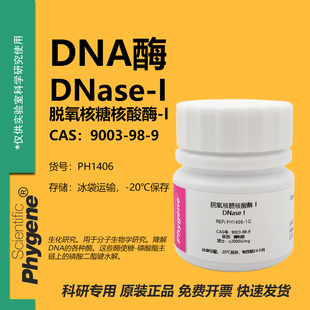 DNA酶 科研实验试剂 CAS 脱氧核糖核酸酶 DNase 9003