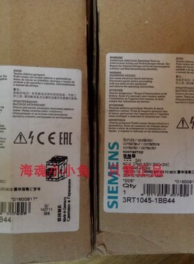 西门子接触器 3RT1045-1BB44 3RT10451BB44 正品原装全新现货特价