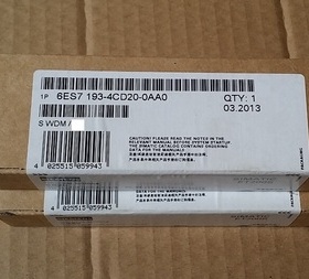 6ES7193-4CD20-0AA0 ET200S 终端模块6ES7 193 6ES71934CD200AA0