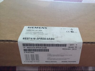 正品未开封6ES7416-3FR05-0AB0 6ES7 416-3FR05-0AB0