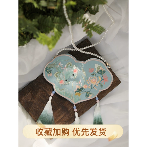 Ханьфу, двусторонная оригинальная сумка, аксессуар, китайский стиль