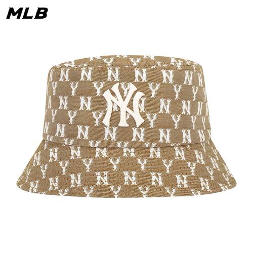 MLB美职棒防晒遮阳提花渔夫帽