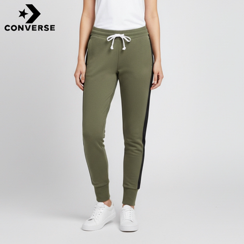 Converse匡威女拼色束脚运动长裤