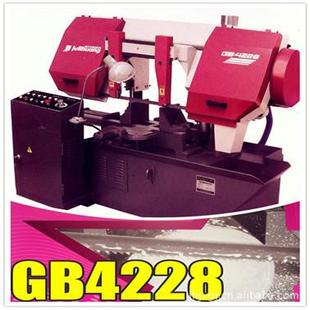 供应浙江缙云GB4228双柱卧式 金属带锯床切割机切管机4115