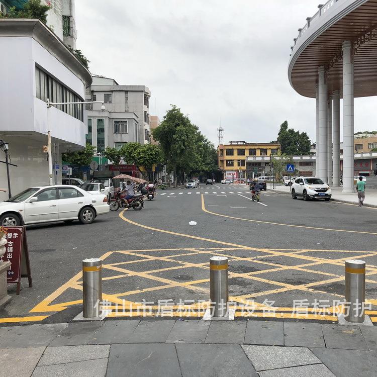 厂家现货供应移动柱 304不锈钢液压伸缩升降柱防撞挡车柱